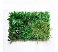 Gazon Synthetique Exterieur,Gazon Artificiel 40x60cm Artificial Green Plant Lawns Tapis pour Maison Jardin Mur Landscaping Vert Plastique Peluche Porte-porte Boutique De toile d'image(A5)