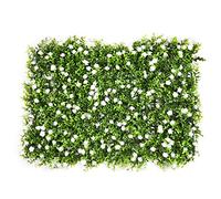Gazon Synthetique Exterieur,Gazon Artificiel Ivy artificielle feuilles paysages plastique écran de jardin rouleaux mural paysager faux gazon plante mur arrière décor artificiel pelouse(C)