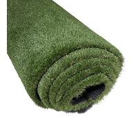 Gazon Synthetique Exterieur Green Turtle PREMIUM HIGHLANDS 100x400 cm, 36 mm - Tapis Gazon Résistant aux Intempéries, Faux Gazon pour Balcon et Jardin, Fausse Pelouse Perméable à l'Eau