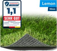 Gazon synthétique Lemon Hauteur des poils : 50 mm Découpe 100x300 cm