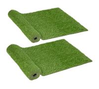 Gazon synthétique - Outsunny - Plastique - 300x100x3cm - Vert