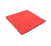 Gazon Synthétique pour Aire de Jeu 8mm - Gris 4m x 1m - Stabilisé aux UV, Adapté aux Animaux(Red,4m x 2m (13ft1 x 6ft6))