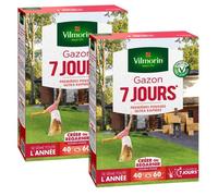 Gazon - Vilmorin - Gazon 7 jours - 1 kg (x2)