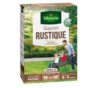 Vilmorin – Gazon Rustique – 1 kg