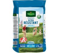 Gazon - Vilmorin - Gazon Ultra Résistant - Label Rouge - 15 kg