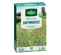 Vilmorin 4466812 Pelouse Japonaise Mel Fleurs Annuelles, Vert, 5.80 x 14.5 x 22 cm