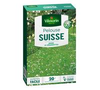 Vilmorin – Pelouse Suisse Pâquerettes – Vert – 5,8 x 14,5 x 22 cm