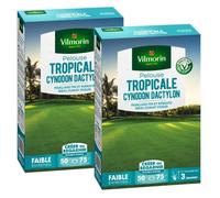 Gazon - Vilmorin - Pelouse Tropicale - Cynodon Dactylon - 500 g (x2)