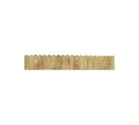 vidaXL Bordure de pelouse 120 cm en pin imprégné vert 49105 G