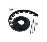Gazonrand flexibel met 30 pinnen 10 m 5 cm48614