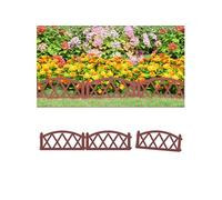 Gazonranden 17 st 10 m polypropeen rood318296