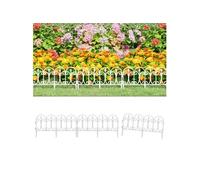 Gazonranden 17 st 10 m polypropeen wit318294