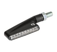gazzini cignotant défilant à LED -Luca- 3in1 avec feu arrière/feu stop, noir