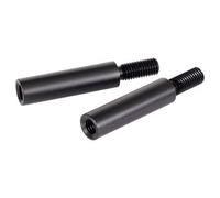 gazzini Rallonge Tige De Clignotant Alu M8, Ø 12 mm, noir, paire
