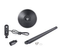 gazzini Set de rétroviseurs ronds gazzini avec clignotants Power LED dans l'artic