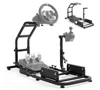 Gazzyt Support de roue réglable pour simulateur de course compatible avec Logitech G27 G29 G920 G923 Thrustmaster T300 T300RS T248 sans pédale de roue et siège