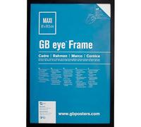 GB Eye - Cadre MDF Noir Maxi - Produit Officiel - Format 61 x 91,5 cm - Protection Plexiglas - Décoration Murale - Finition Élégante