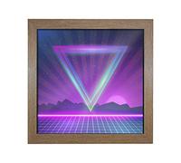 GB Eye - Cadre pour Album & Vinyle Chêne (31.5 x 31.5 cm)