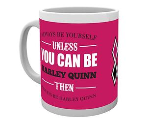GB Eye, DC Comics, Harley Quinn, Be Yourself, Mug