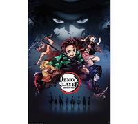 Poster Maxi Demon Slayer Groupe