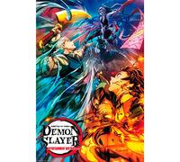 ABYstyle Affiche Maxi Demon Slayer Key Art 2 – 91,5 x 61 cm