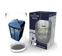 Doctor Who - Large Glasses 500ml - Tardis