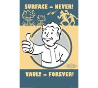 GB eye, Fallout 4, Vault Forever, Maxi Poster, 61 x 91,5 cm