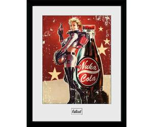GB eye Fallout Nuka Cola Affiche encadrée de collection 30 x 40 cm