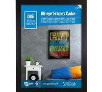 GB Eye FMCBA1BK Cadre photo Contemporain, Bois Noir - Chibi - 52 x 38 cm