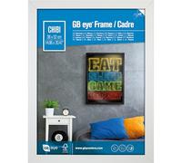 GB Eye FMCBA1WH Cadre photo Contemporain, Bois Blanc - Chibi - 52 x 38 cm