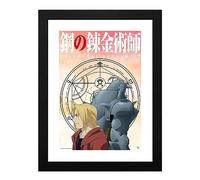 GB eye - FULLMETAL ALCHEMIST Tirage encadré Les frères Elric
