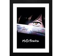 Gb Eye - Hell's Paradise Tirage Encadré Teaser Art S1