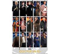 GB Eye Limited Gbeye Doctor Who Doctors Grid Poster 61 x 91,5 cm