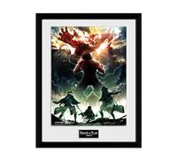 GB eye LTD, Attack on Titan Season 2, Key Art, Photographie encadree 30x40 cm