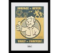 GB eye Ltd Fallout 4 Vault Forever Photo encadrée en bois 40 x 30 cm