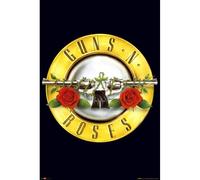 Gb Eye Ltd, Guns N Roses, Logo, Poster, 61 X 91,5 Cm Neuf
