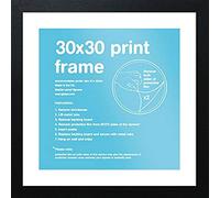 GB eye Cadre MDF (30,5 x 30,5 cm) Noir
