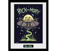 GB eye LTD, Rick et Morty, Ship, Photographie encadree 30x40 cm