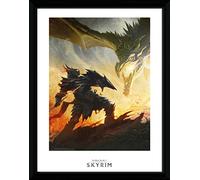 GB Eye LTD, Skyrim, Daedric Armour, Affiche encadrée 40 x 30 cm