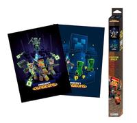 GB eye - MINECRAFT Set 2 Chibi Posters Dungeons (52 x 38 cm)