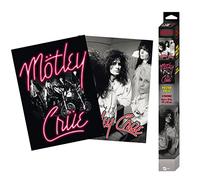 GB eye - MOTLEY CRUE Set 2 Chibi Posters Néon Rose et Camisole (52 x 38 cm)