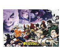 GB eye - MY HERO ACADEMIA Poster Héros vs Vilains (91,5 x 61 cm)