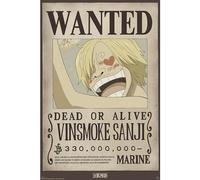 GB eye - ONE PIECE Poster Maxi Wanted Sanji (91,5 x 61 cm)