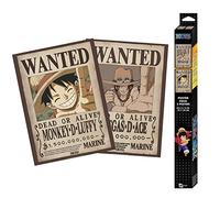 GB Eye – Set de 2 posters ONE PIECE Chibi «Wanted» Luffy & Ace