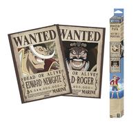 GB eye - ONE PIECE Set 2 Chibi Posters Wanted Roger & Whitebeard