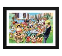 GB eye - ONE PIECE Tirage encadré Hot-Dog Party