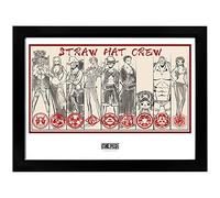 GB eye - ONE PIECE Tirage encadré Straw Hat Crew