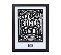GB eye Peaky Blinders Shelby Company Affiche encadrée de collection 30 x 40 cm