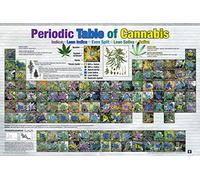 GB Eye, Periodic Table, of Cannabis, Maxi Poster, 61x91.5cm