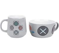 GB EYE - PLAYSTATION Set Petit Déjeuner Mug + Bol Classique